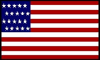 1818 20 Star American Flag