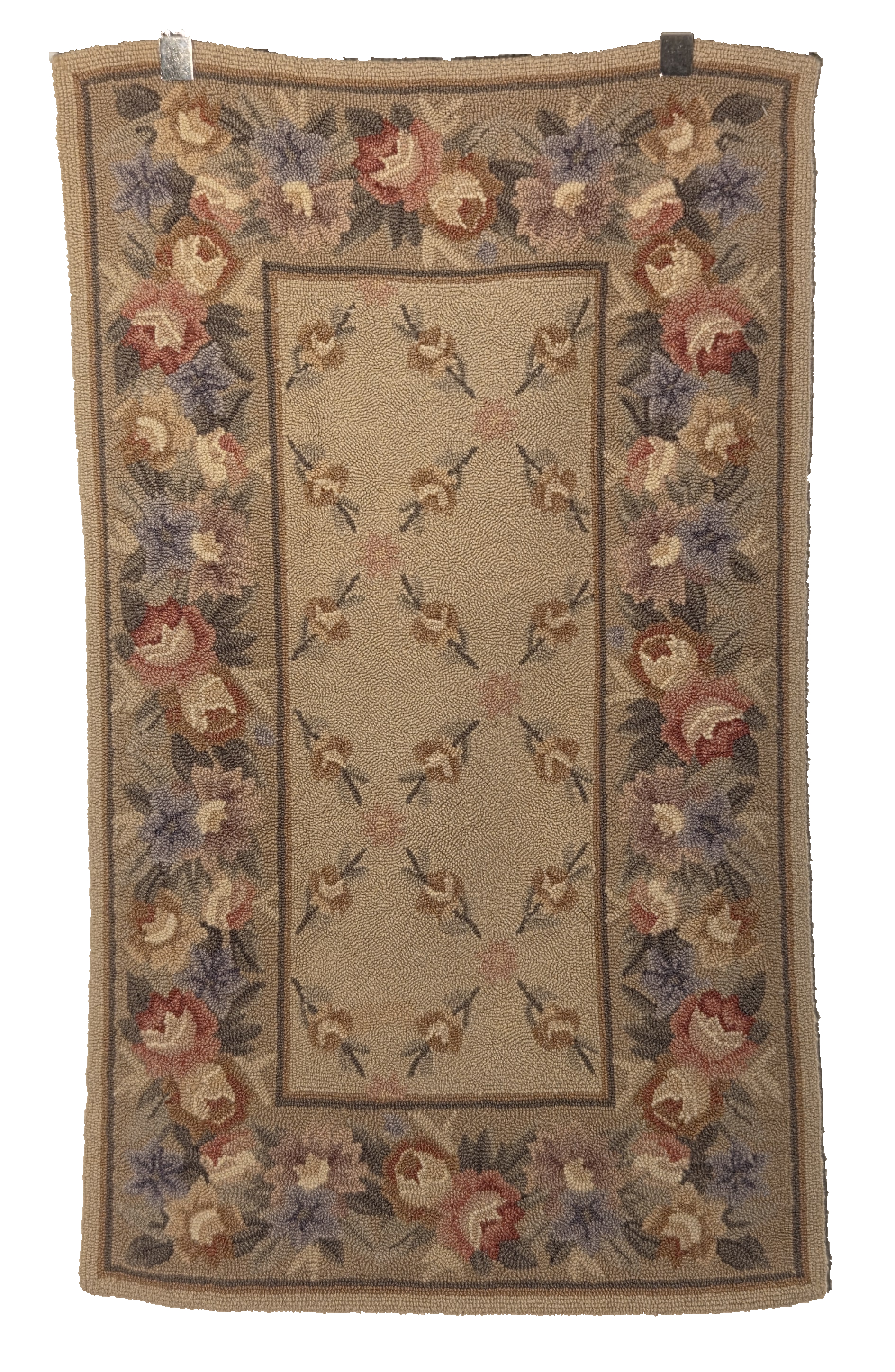 Chinese Hooked Rug Chinese Hooked Rug