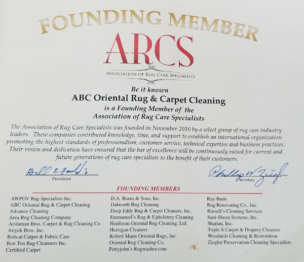 ARCS Founding Members
