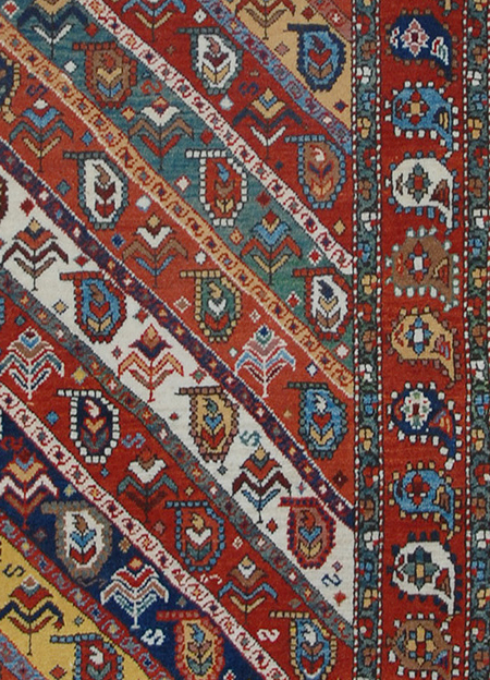 Antique Gendje Rug Pattern