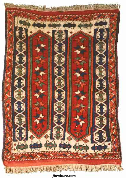 Bergama Oriental Rug-19th Century