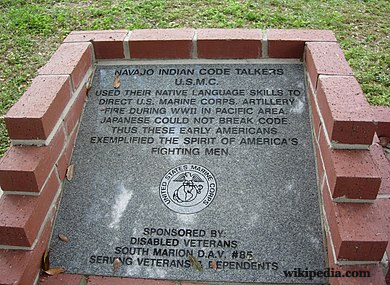 Code Talkers Monument-Ocala, Florida