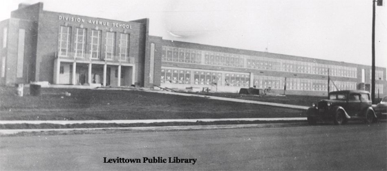 Division Avenue School Under Construction in Levittown