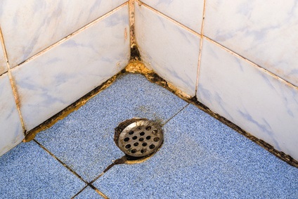 Stained Bathroom Tile