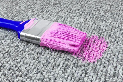 Paint on Carpet