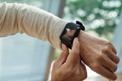 Senior with Special Watch