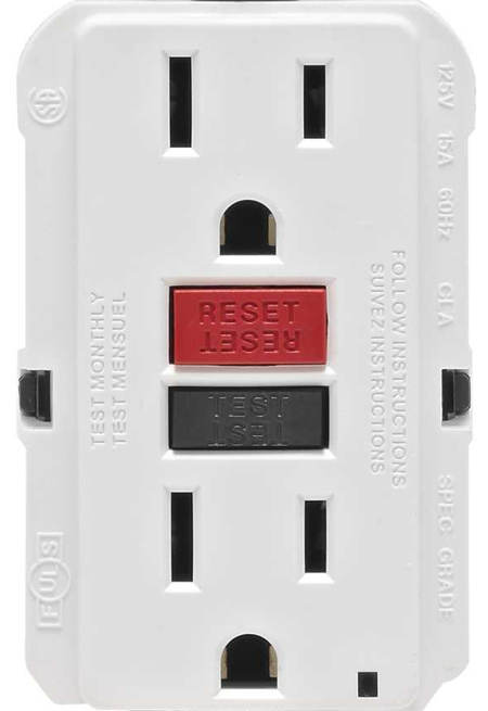 GFCI Grounded Outlet