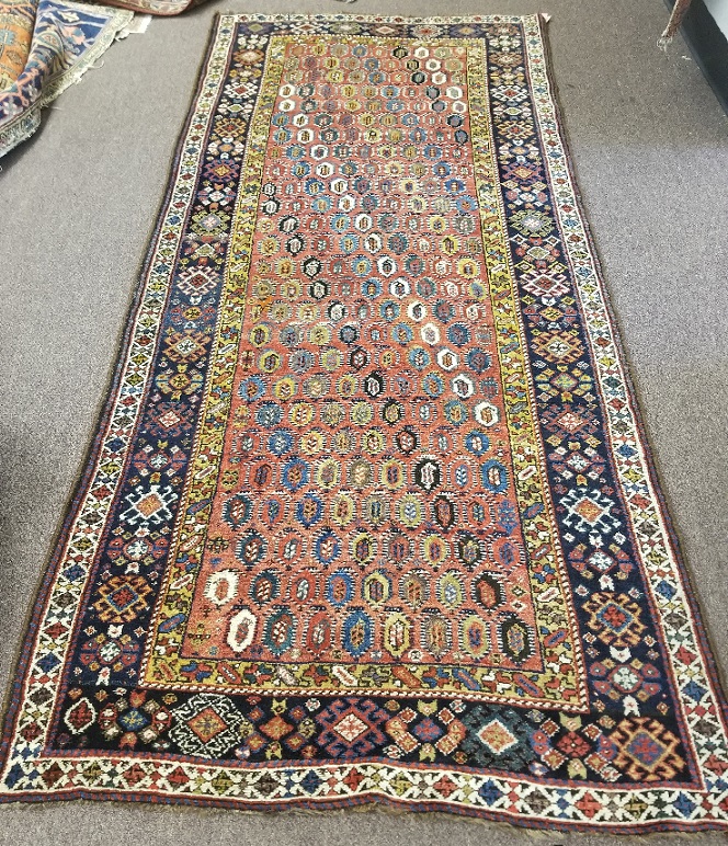 Antique Kurdish Oriental Rug for Sale