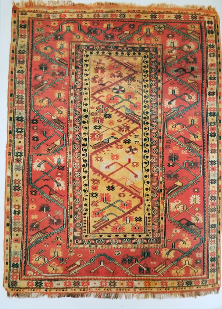 Milas Oriental Rug - 19th Century