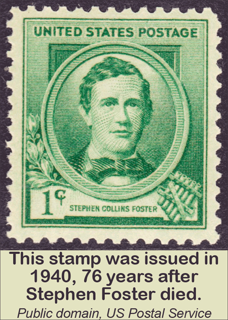 Stephen Collins Foster Stamp