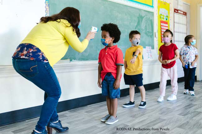 Temperature Check for Schoolchildren