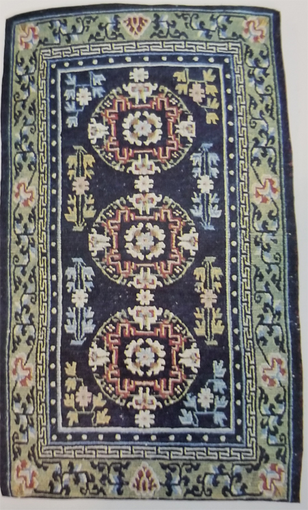 Tibetan Dragon Medallion Rug