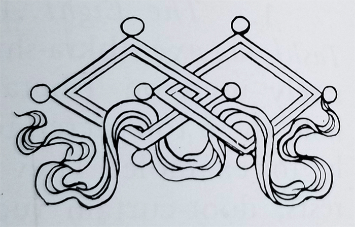 Tibetan Ordinary Symbol-The Lozenge