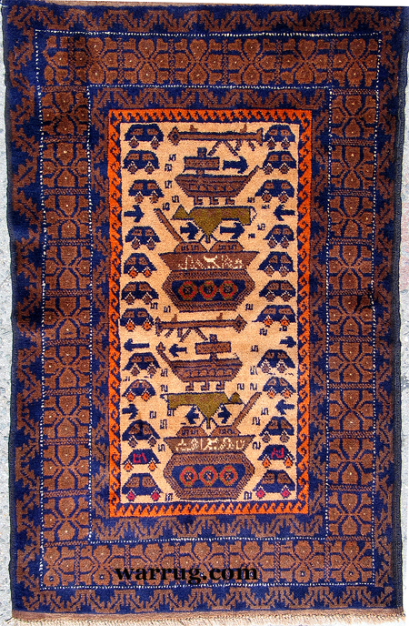 Afghan War Rug