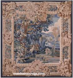 Antique Aubusson Tapestry