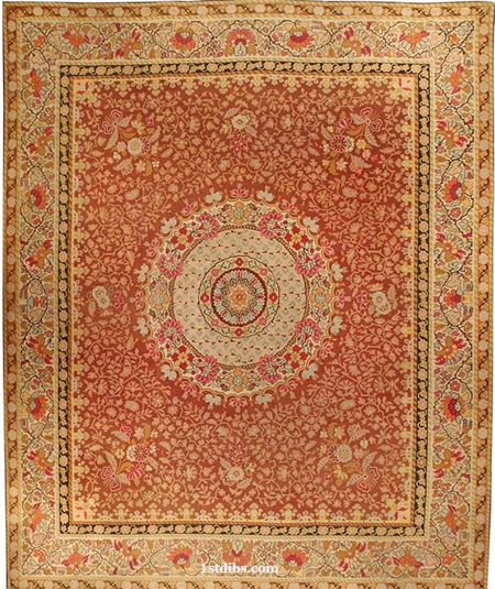 Antique Aubusson Rug