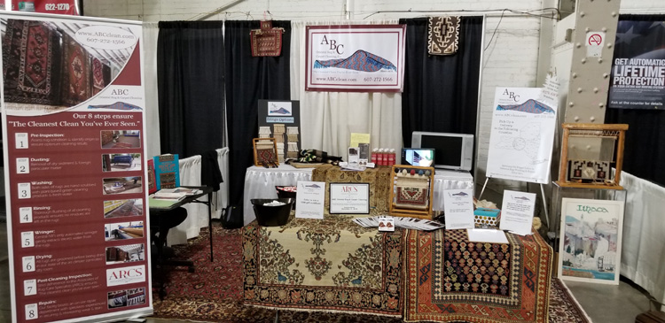 Our booth at the Syracuse Home & Garden Show!!