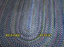 Braided Rug-Before & After Cleaning