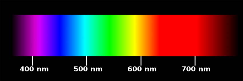 Visible Color Spectrum