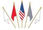 Position of US flag within a Group