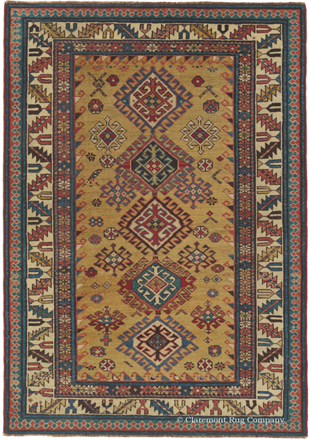 Latchhook Medallions-Dagestan Rug