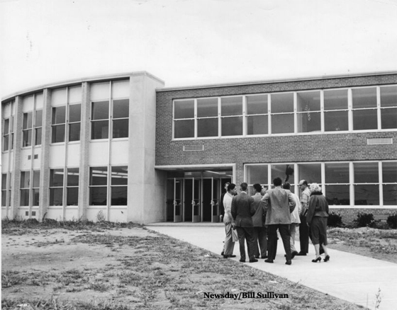 Dedication of Jonas E. Salk Jr. High School in Levittown-1957