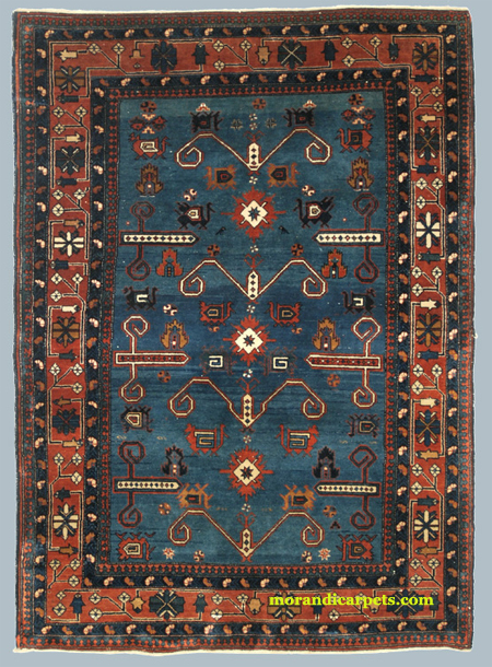 Derbend Vintage Caucasian Scatter Rug  Rug Store San Francisco Bay Area –  INDIGO Rugs