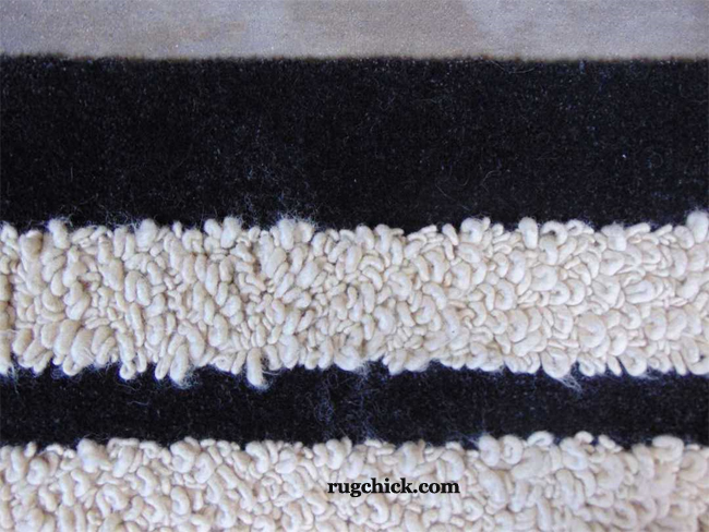 Hooked or Looped Custom Rug Shedding