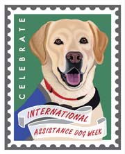 International Dog Assistance Week Stamp
