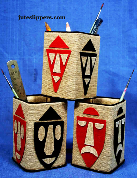 Jute Pen Holders