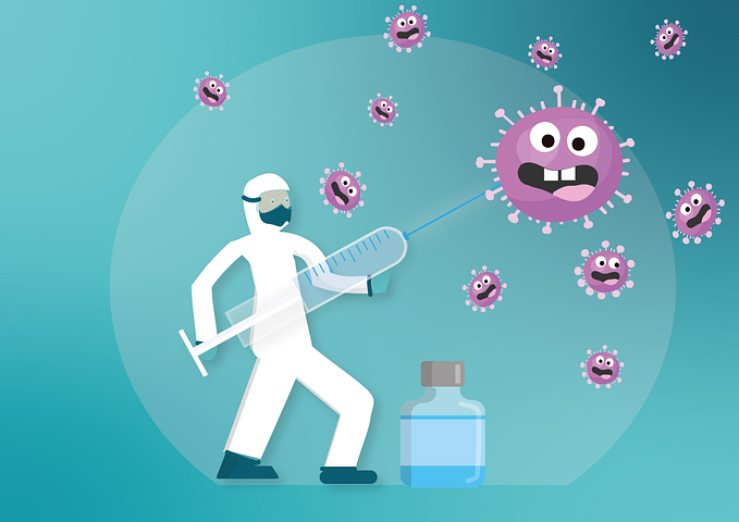 Killing the Virus with a Vaccine