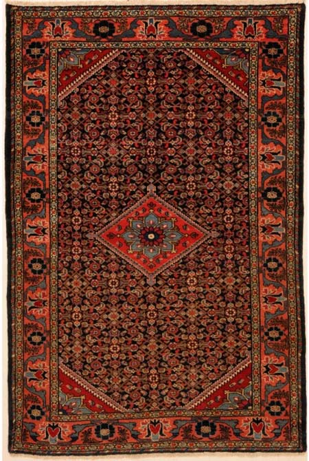 Malayer Rug with Herati Design