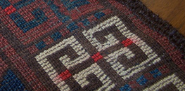 Kilim Rug After Repair