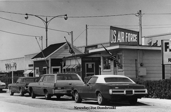 Navy, Marine, Air Force Recruiting Stations in Levittown - 1971