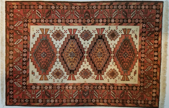 Romanian Kazak Oriental Rug
