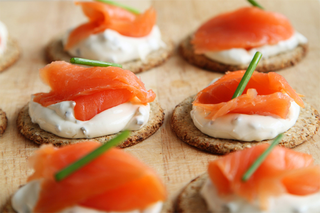 Salmon Appetizers