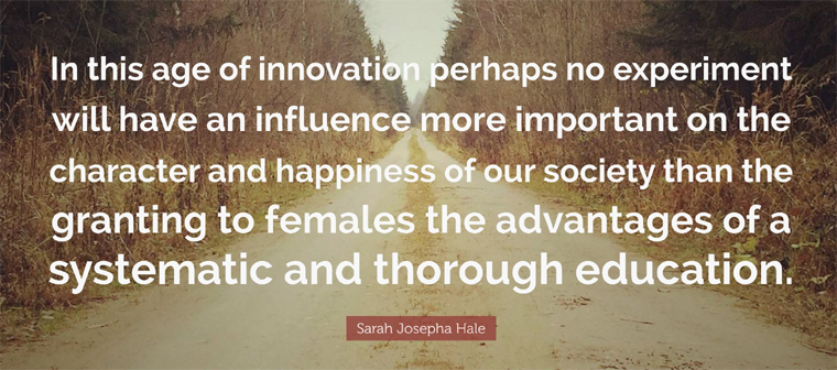 Sarah Josepha Hale Quote