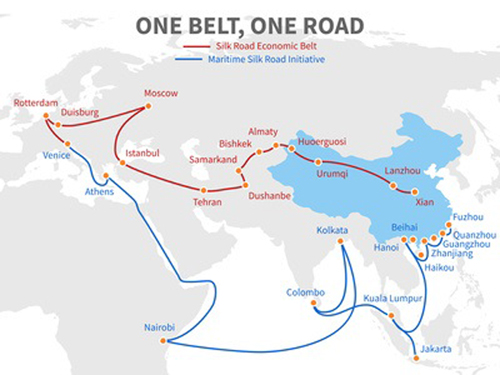 Silk Road Map