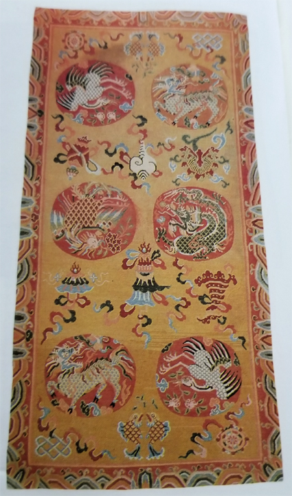 Tibetan Khaden Rug Made Especially for High Lama