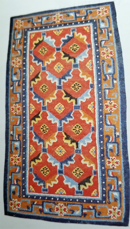 Tibetan Rug With Popular Pattern for Export to Nepal