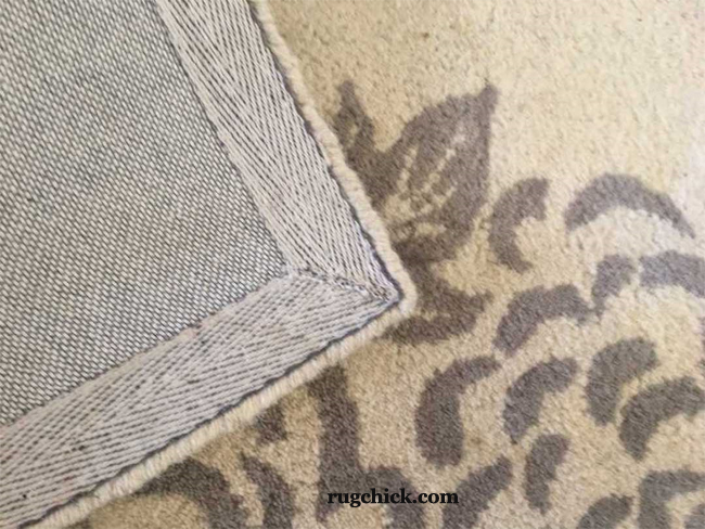 HOW TO BACK & FINISH A TUFTED RUG