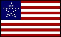 1818 20 Star American Flag