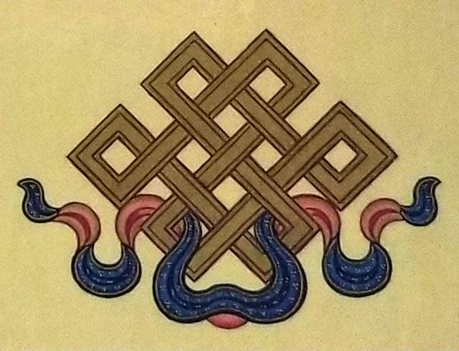 The 8 Auspicious Emblems-The Endless Knot