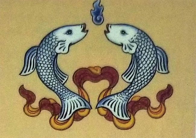 The 8 Auspicious Emblems-The Golden Fish