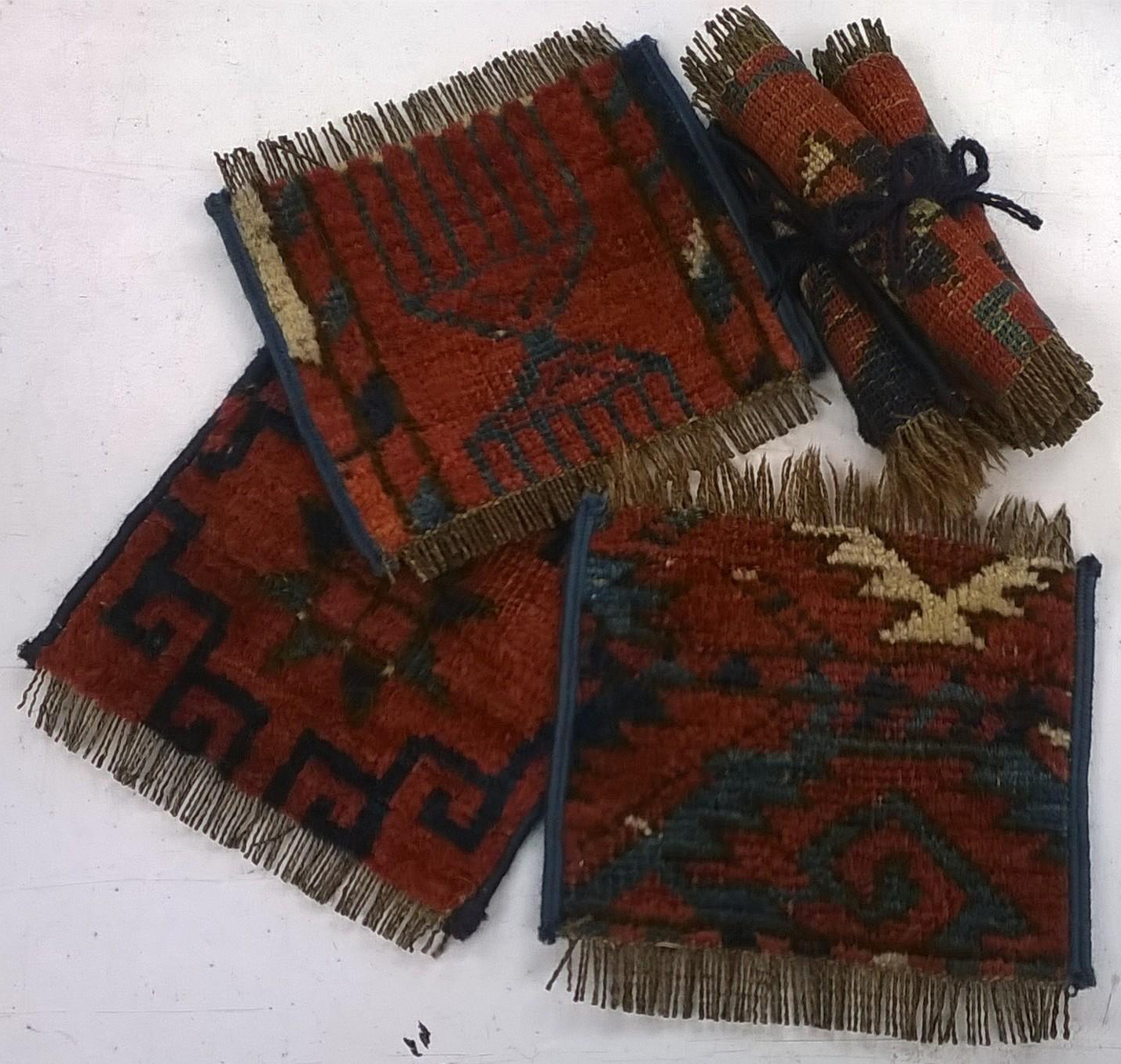 Handmade Oriental Rug Coasters