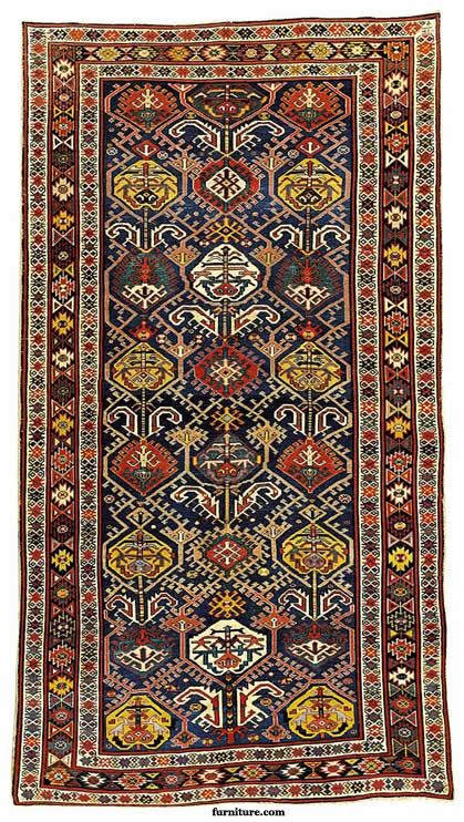 Derbend Oriental Rug - Late 19th Century