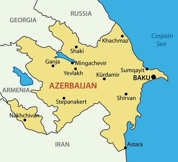 Map of Shirvan Region