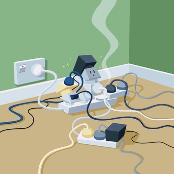 Too Many Cord Connections
