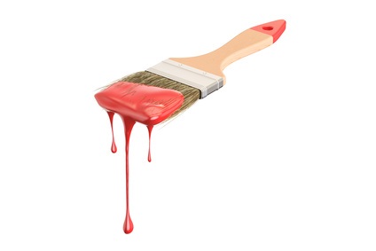 Paint Brush Dripping