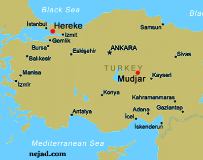 Map of Turkey